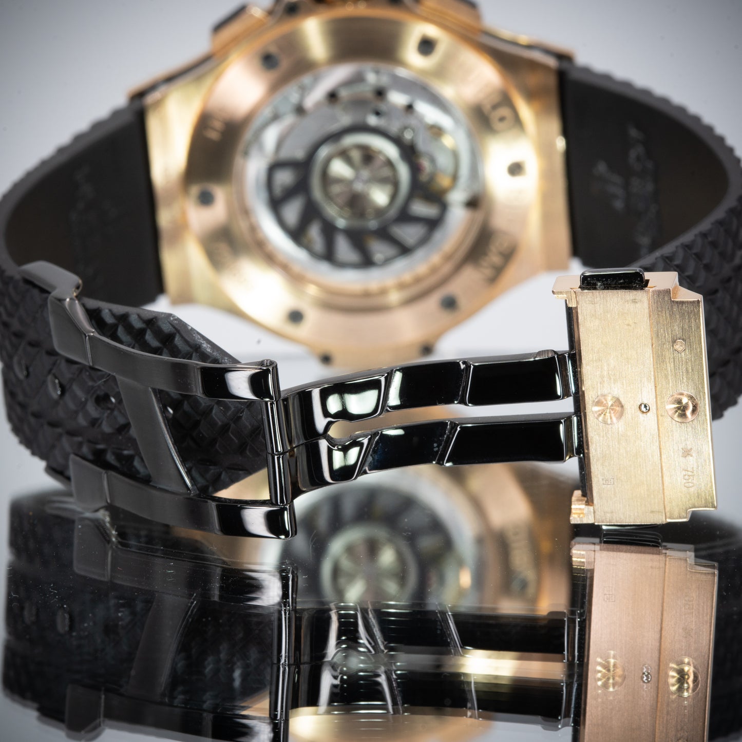 Hublot Big Bang 341.PX.130.RX 18K Rose Gold 41mm Auto Chronograph Full Set