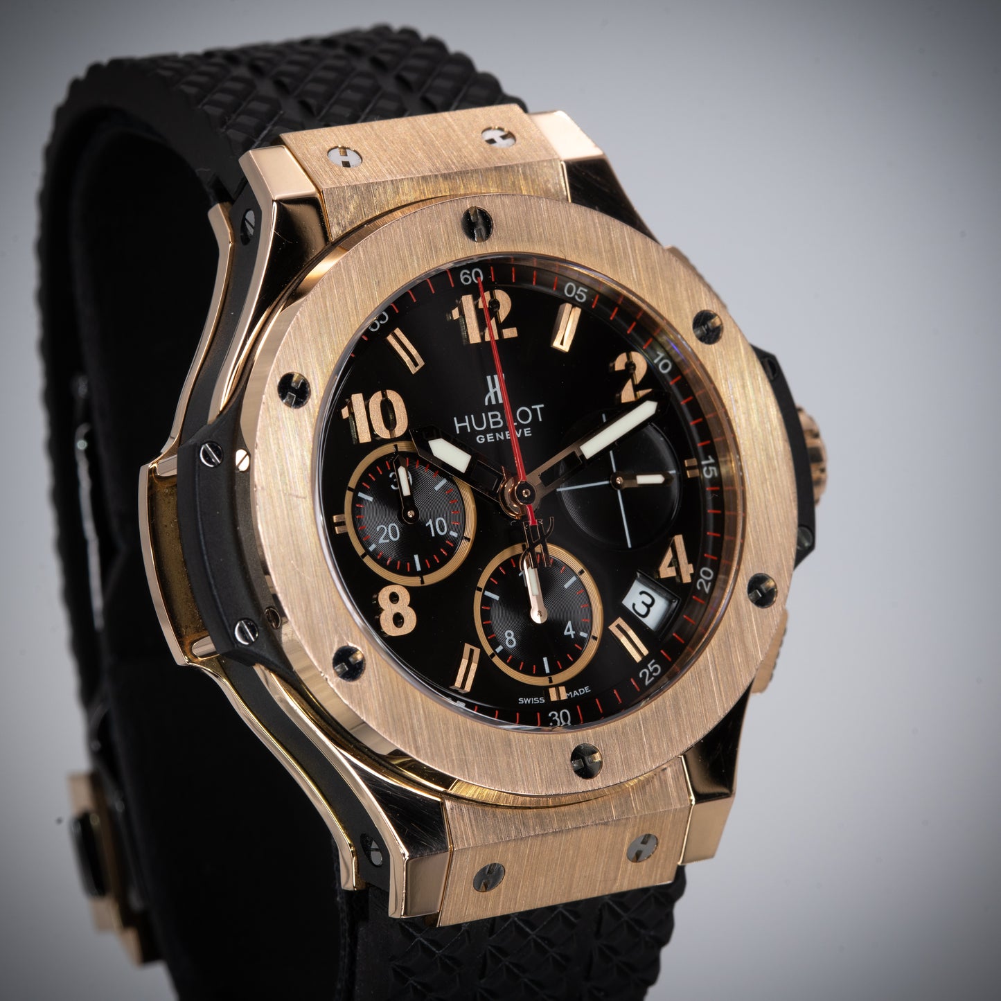 Hublot Big Bang 341.PX.130.RX 18K Rose Gold 41mm Auto Chronograph Full Set