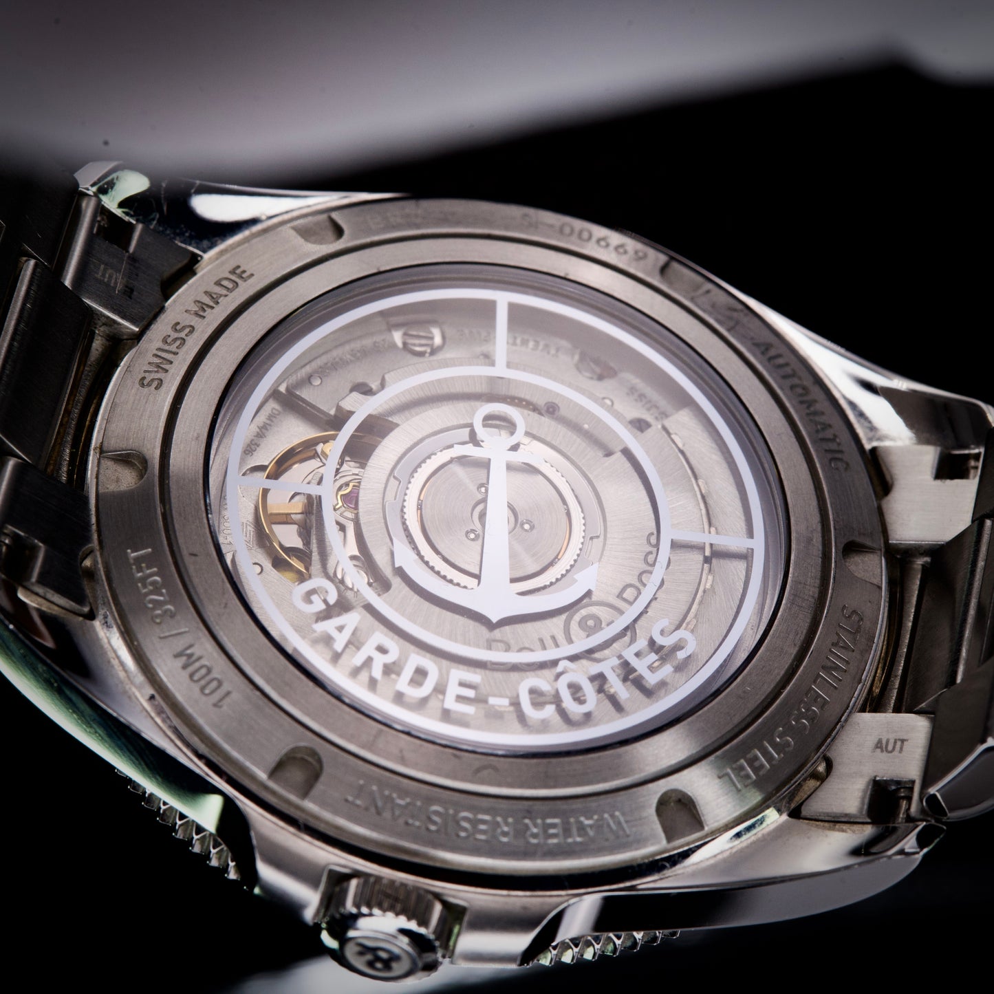 Bell & Ross BR V2-92 Garde Cotes Stainless Steel 41mm Mens Dive Watch Full Set