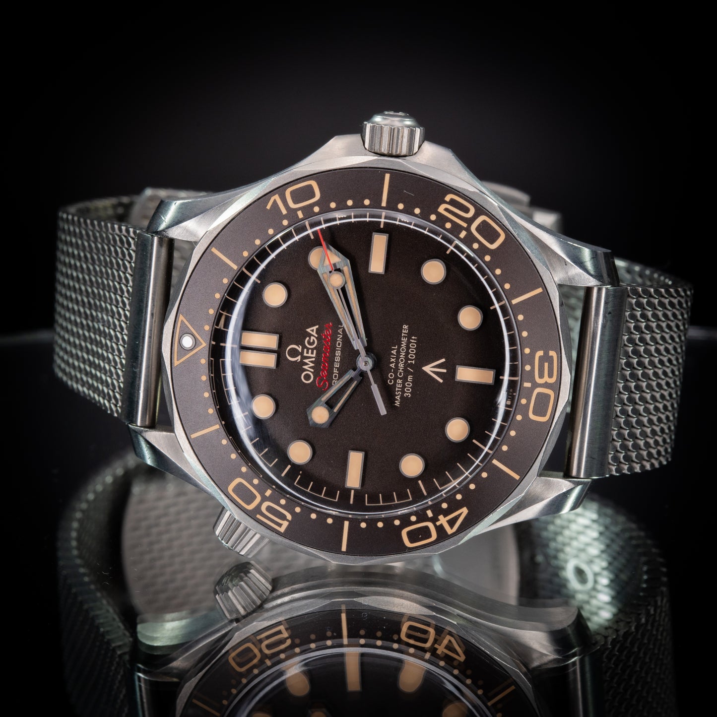 2022 Mint Omega Seamaster 300m No Time To Die Titanium 42mm 210.90.42.20.01.001