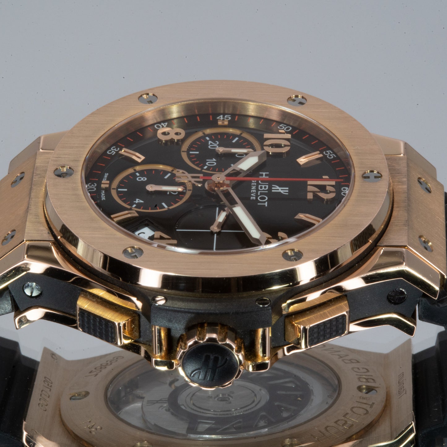 Hublot Big Bang 341.PX.130.RX 18K Rose Gold 41mm Auto Chronograph Full Set