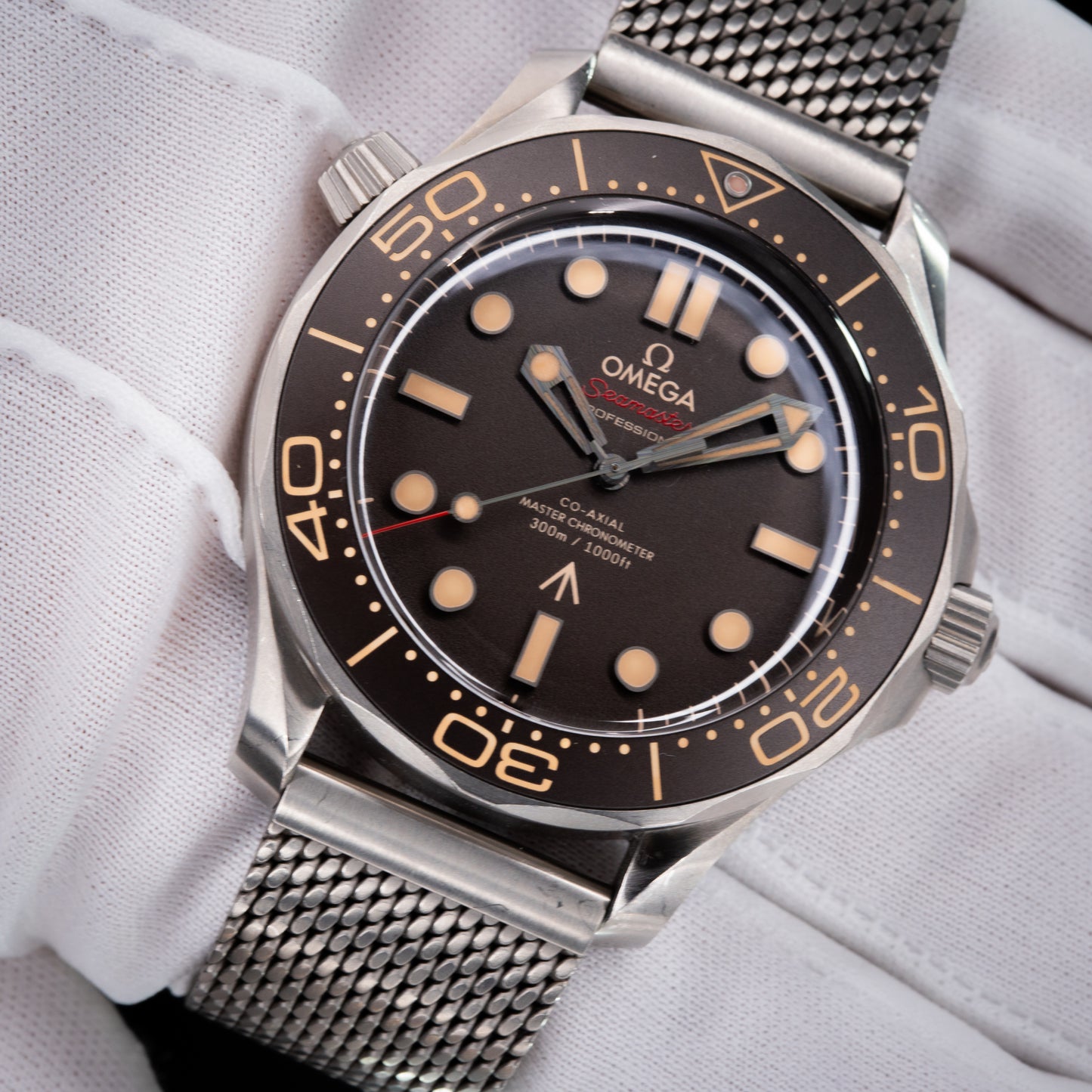 2022 Mint Omega Seamaster 300m No Time To Die Titanium 42mm 210.90.42.20.01.001