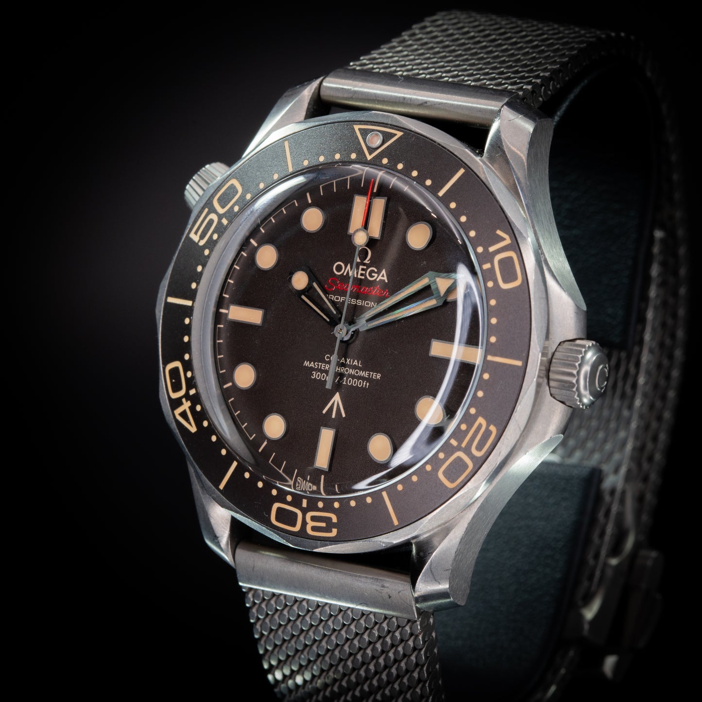2022 Mint Omega Seamaster 300m No Time To Die Titanium 42mm 210.90.42.20.01.001