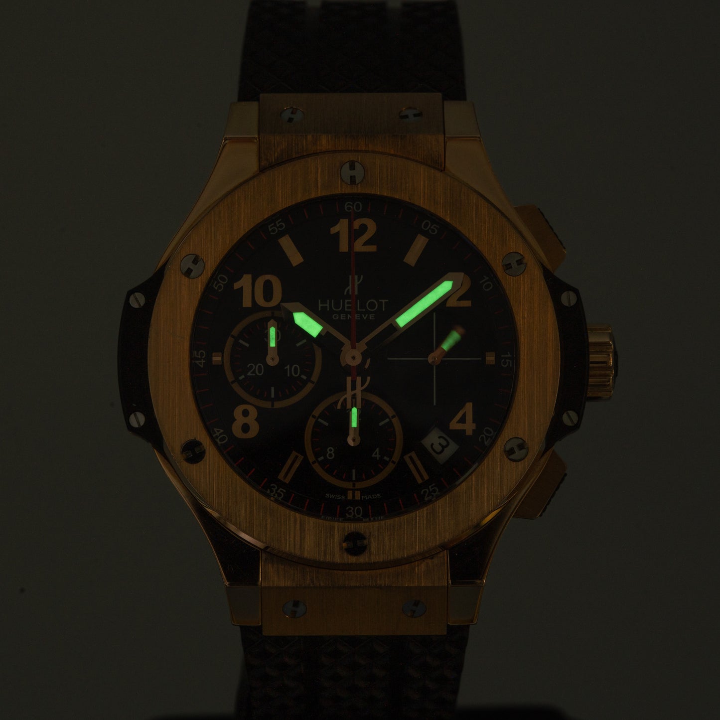 Hublot Big Bang 341.PX.130.RX 18K Rose Gold 41mm Auto Chronograph Full Set