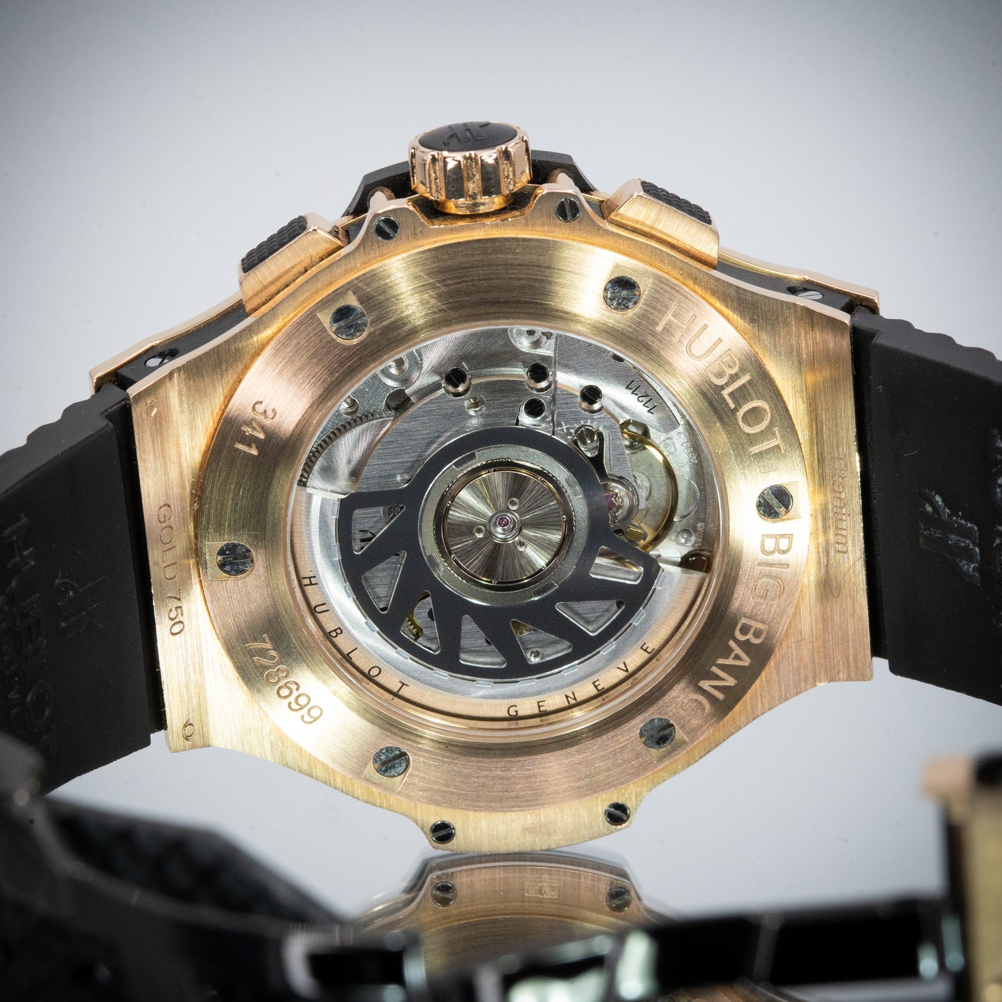 Hublot Big Bang 341.PX.130.RX 18K Rose Gold 41mm Auto Chronograph Full Set