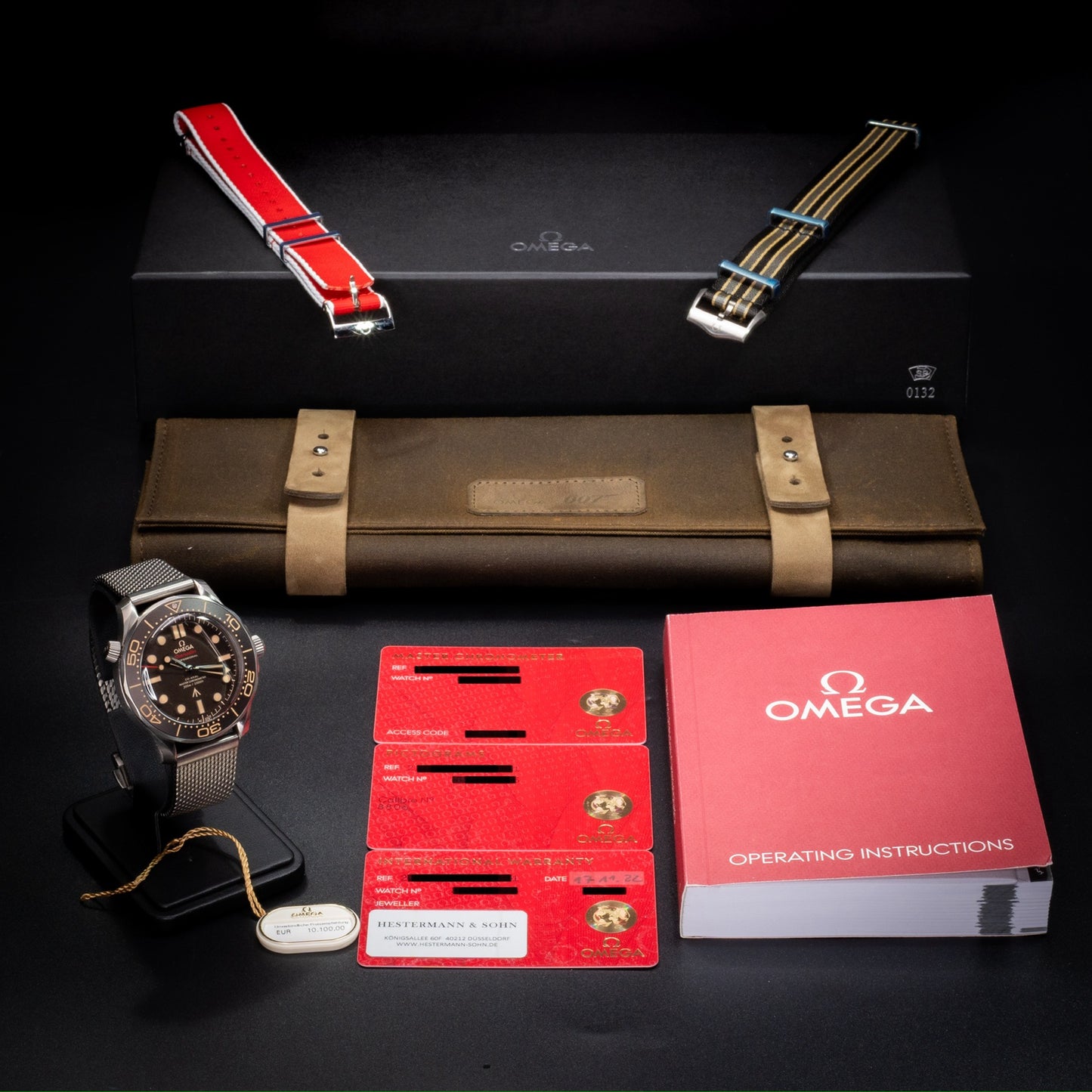 2022 Mint Omega Seamaster 300m No Time To Die Titanium 42mm 210.90.42.20.01.001
