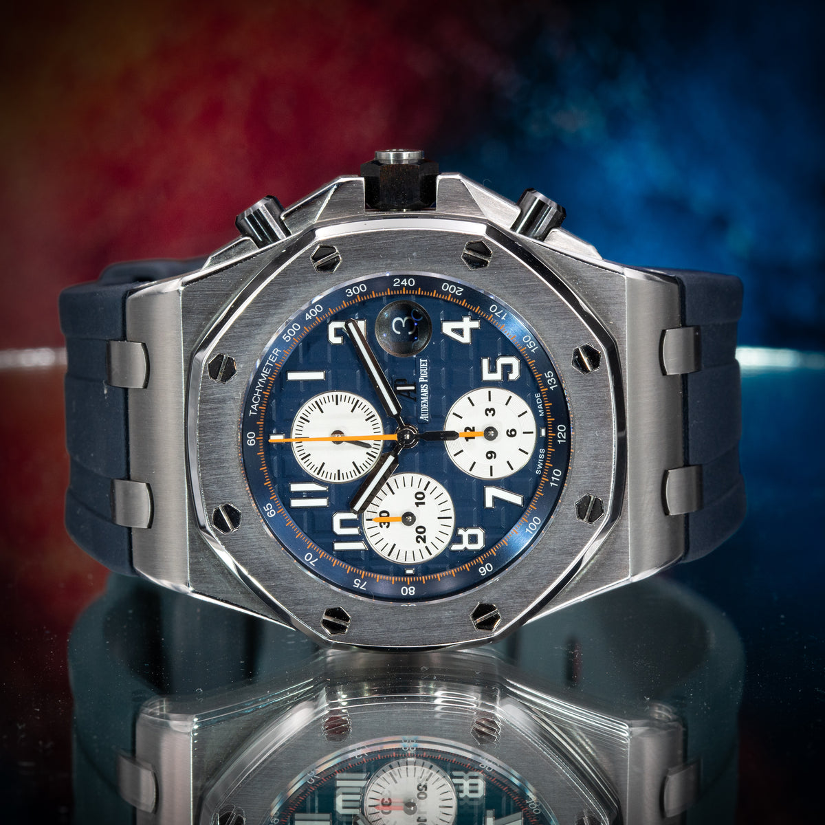Audemars Piguet Royal Oak Offshore Chronograph 26470ST Navy Blue Full Set