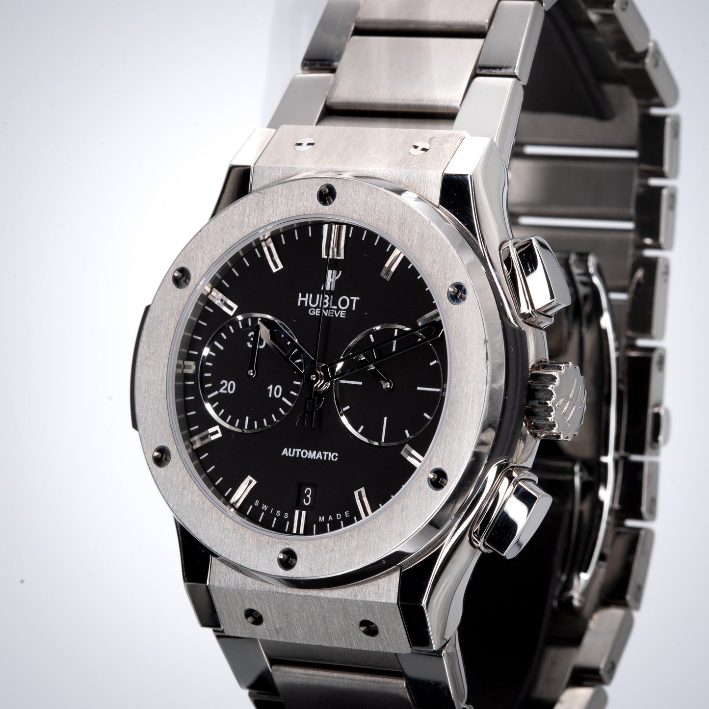 Hublot Classic Fusion 45mm Full Titanium Bracelet 521.NX.1170.NX Complete Set