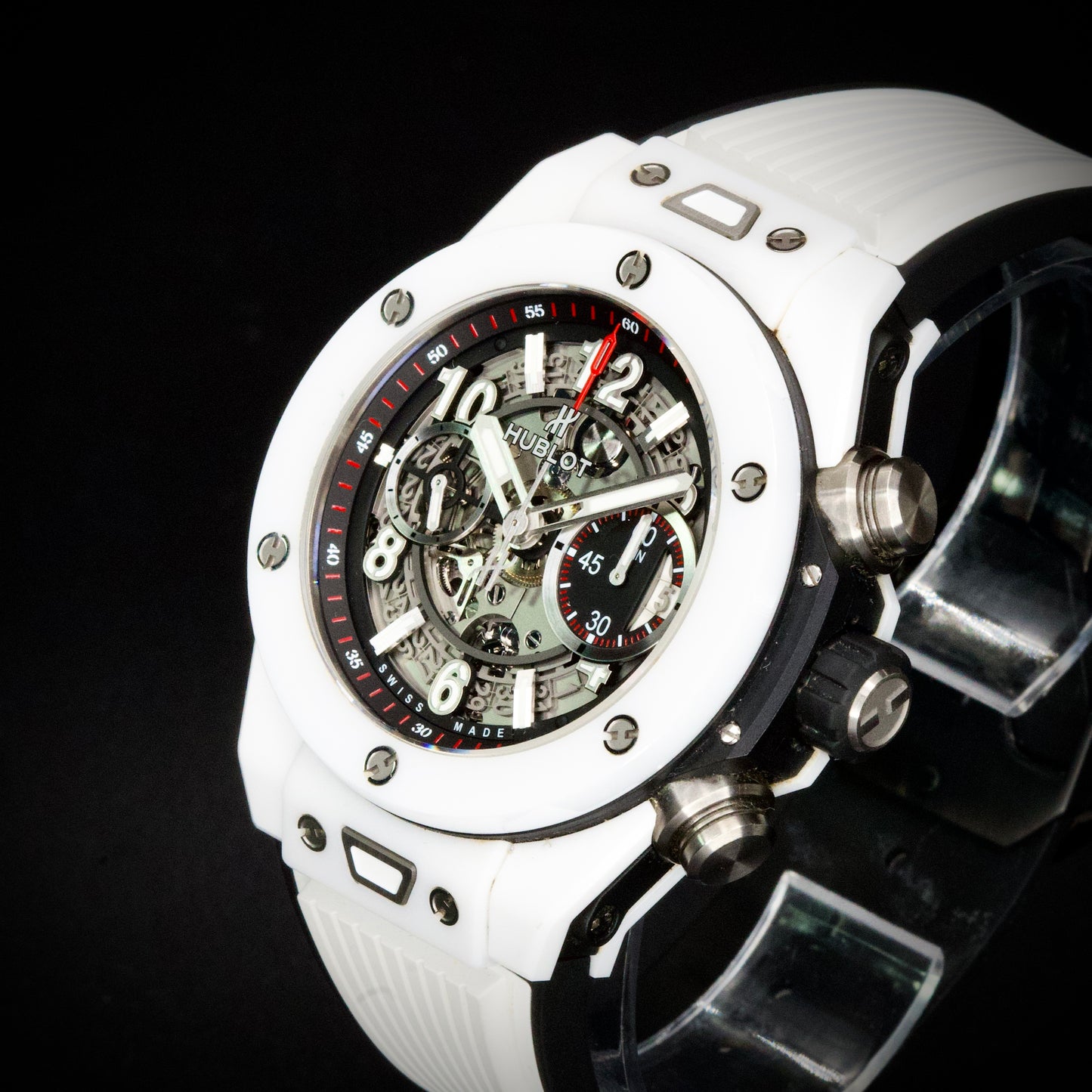 Hublot Big Bang Unico White Ceramic 45mm 411.HX.1170.RX