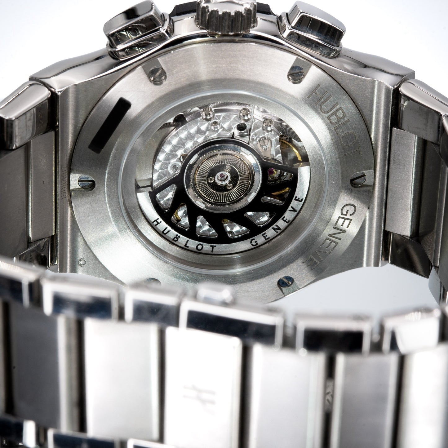 Hublot Classic Fusion 45mm Full Titanium Bracelet 521.NX.1170.NX Complete Set
