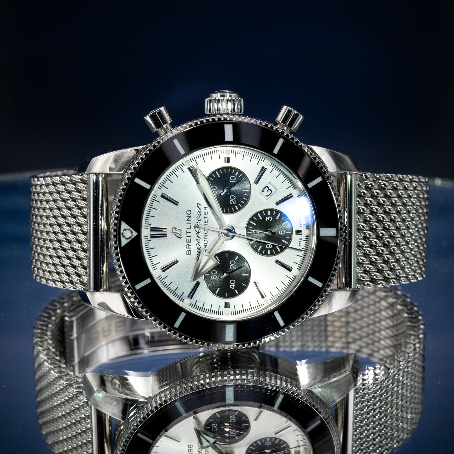 2024 Breitling Superocean Heritage B01 Chronograph 44mm AB0162 Full Set