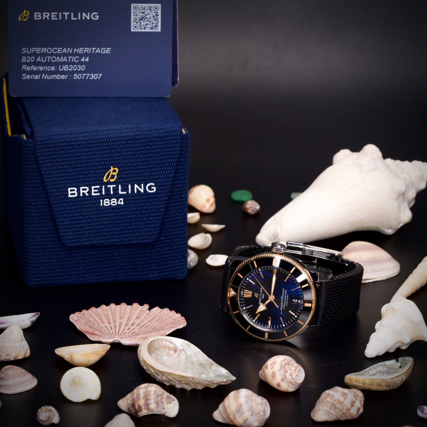 Breitling Superocean Heritage B20 44mm 18K/SS UB2030 UB2030121B1S1