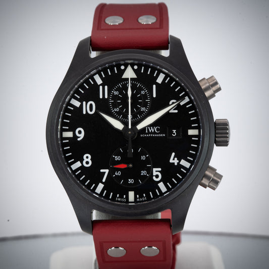 IWC Top Gun Pilot Chronograph IW389001 Ceramic 44.5mm Automatic Full Set 2019