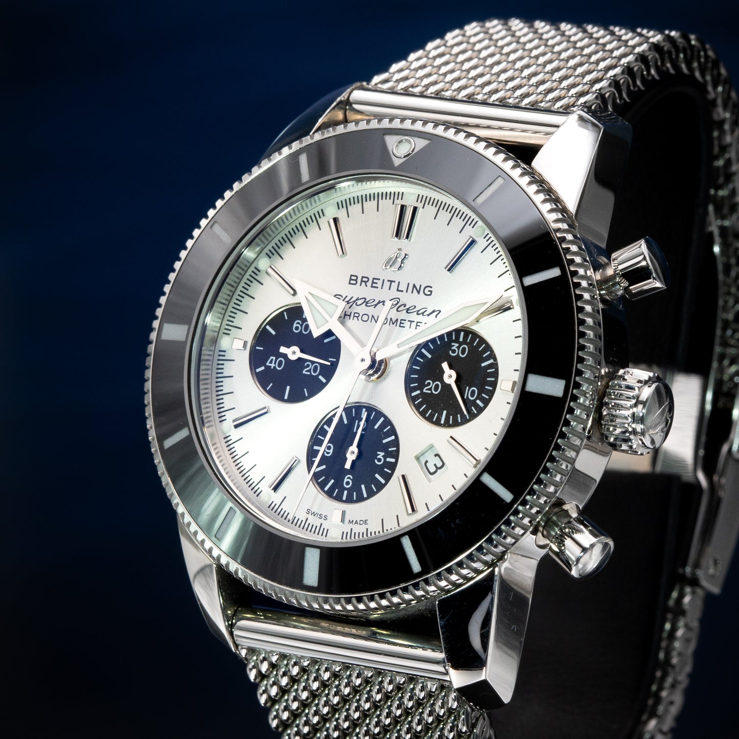 2024 Breitling Superocean Heritage B01 Chronograph 44mm AB0162 Full Set