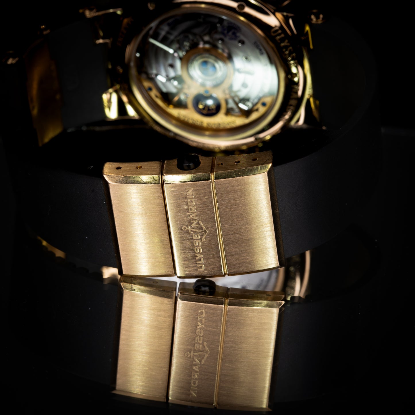 Ulysse Nardin Marine Chronometer 43mm Rose Gold 1186-126-3/61 1186-126