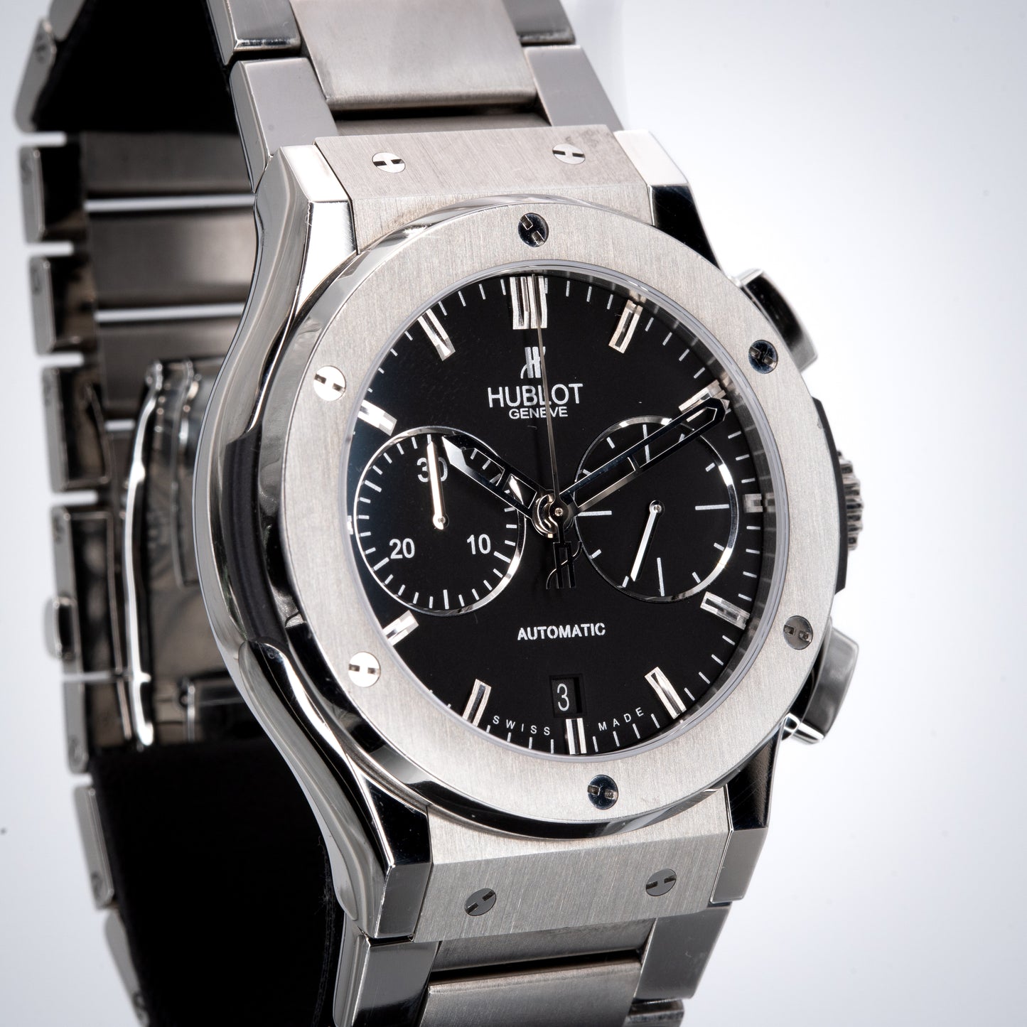Hublot Classic Fusion 45mm Full Titanium Bracelet 521.NX.1170.NX Complete Set