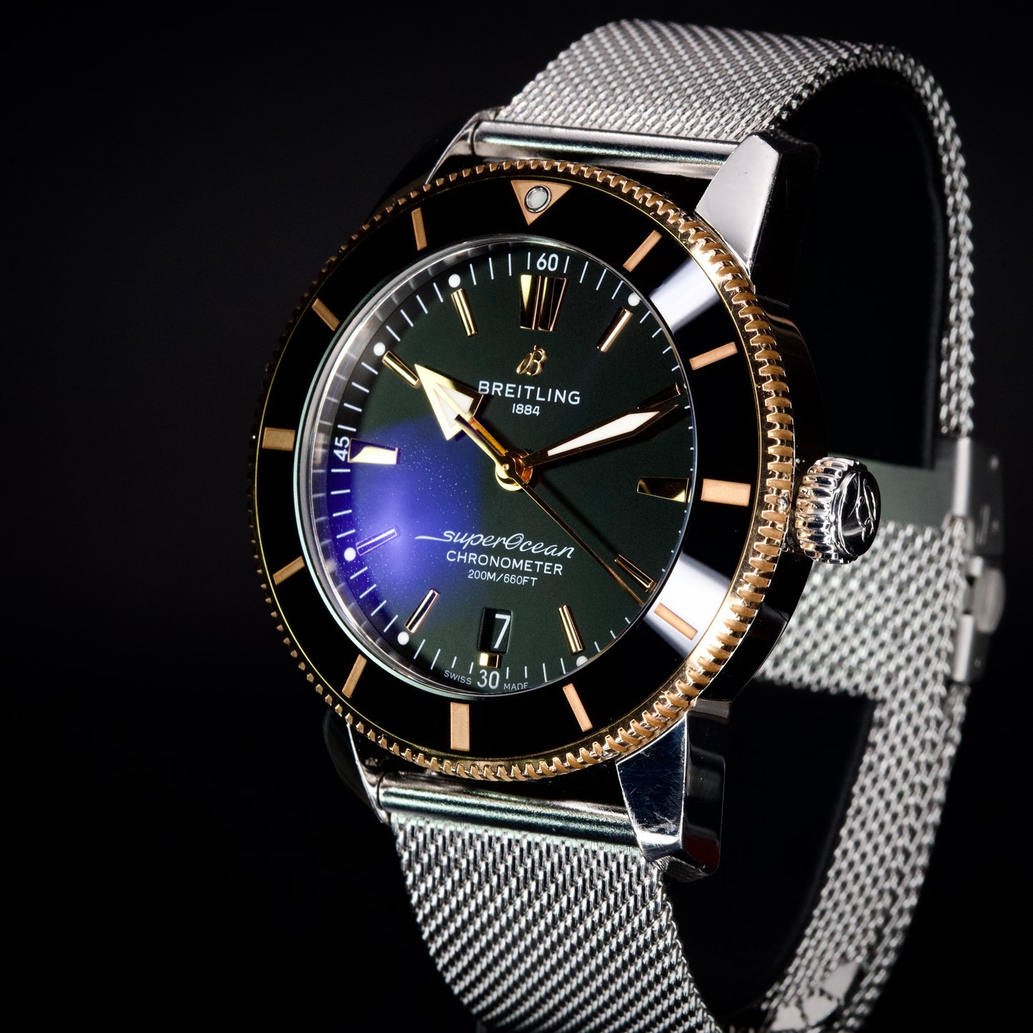 Breitling Superocean Heritage B20 44mm 18K/SS UB2030 UB2030121B1S1