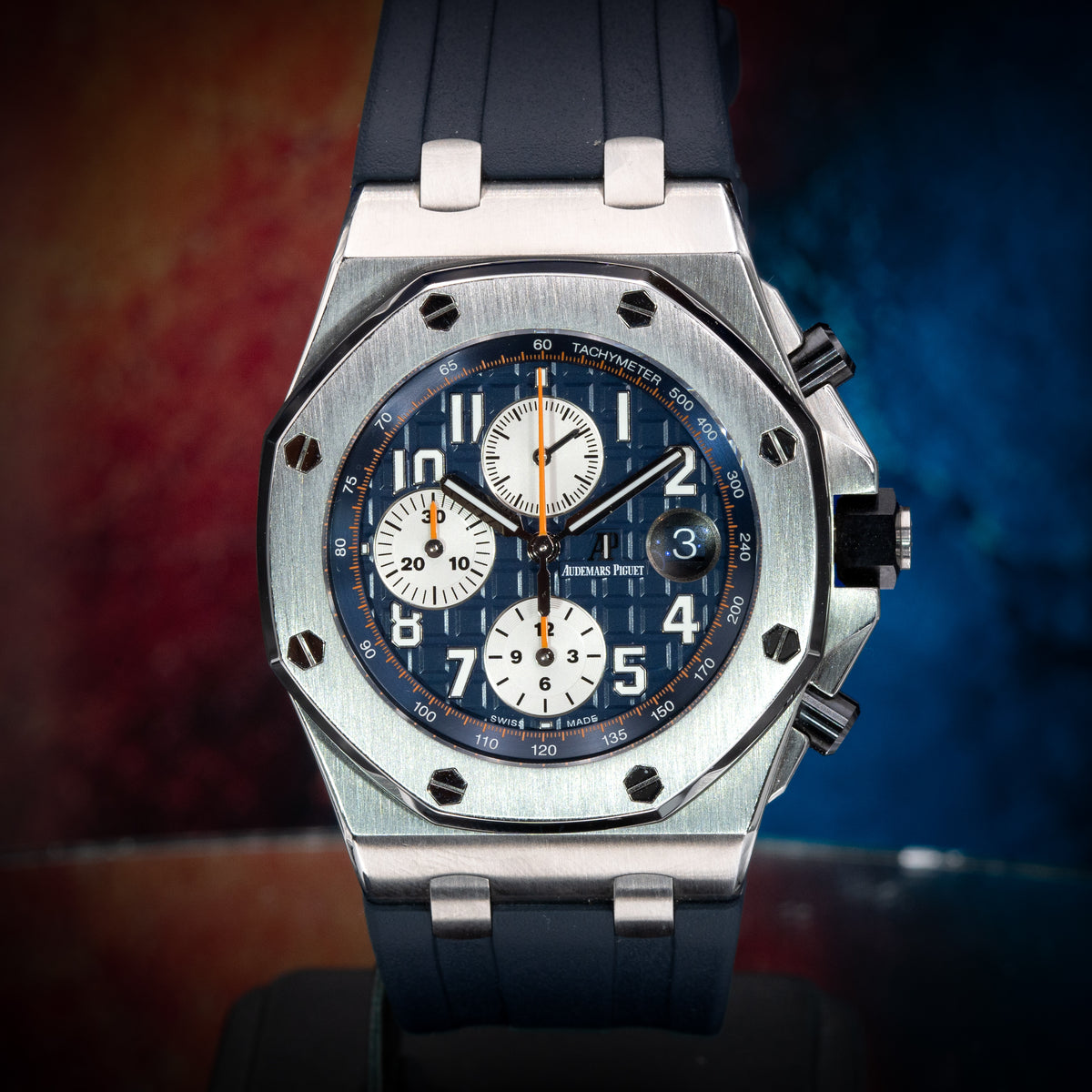Audemars Piguet Royal Oak Offshore Chronograph 26470ST Navy Blue Full Set