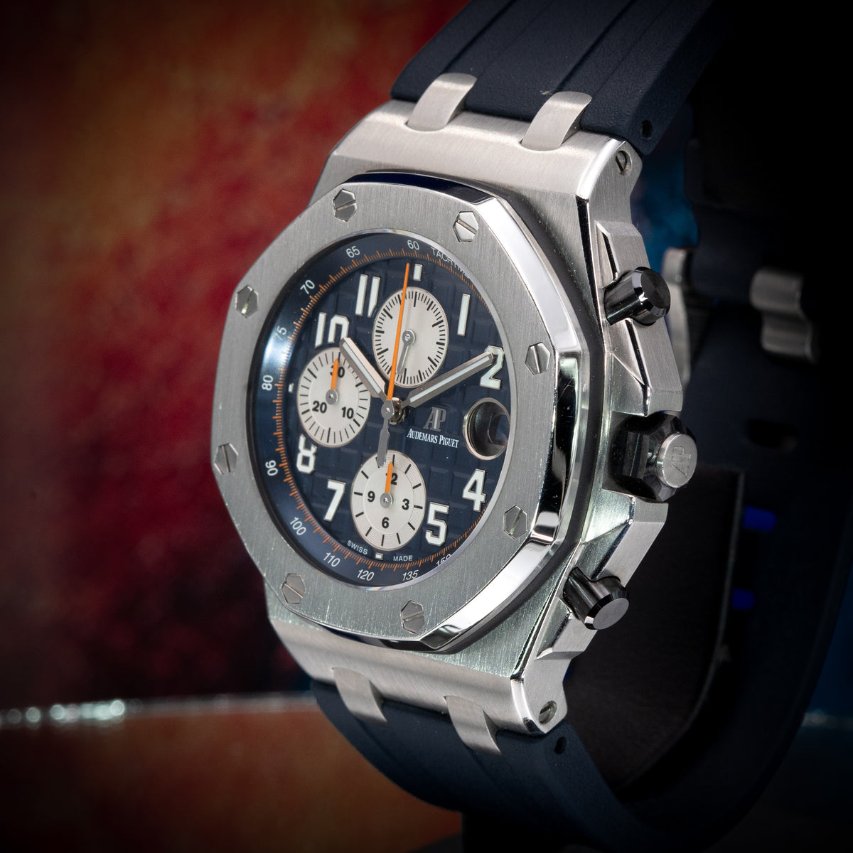 Audemars Piguet Royal Oak Offshore Chronograph 26470ST Navy Blue Full Set