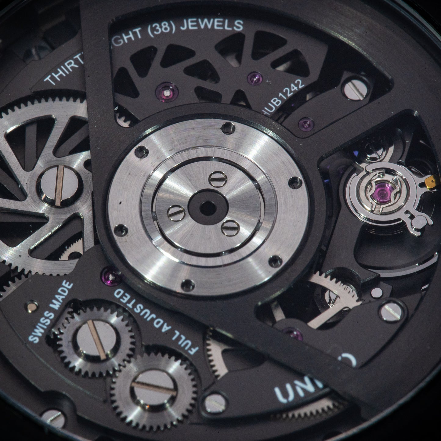 Hublot “All Black” Big Bang Unico 45mm 411.C1.1110.RX Full Set W/ Rotor Watchbox