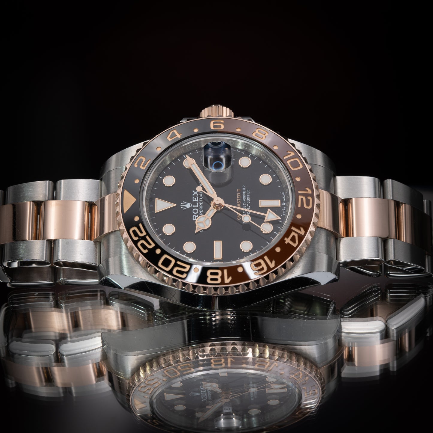 2023 Rolex GMT-Master II 126711CHNR “Root Beer” Everose Gold 40mm Full Set