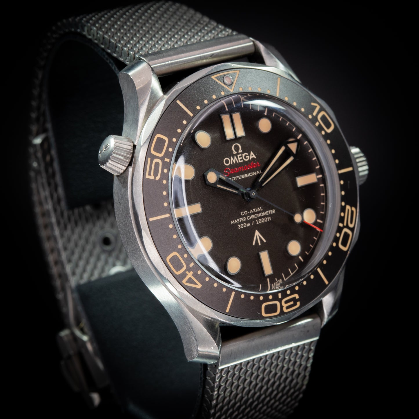 2022 Mint Omega Seamaster 300m No Time To Die Titanium 42mm 210.90.42.20.01.001