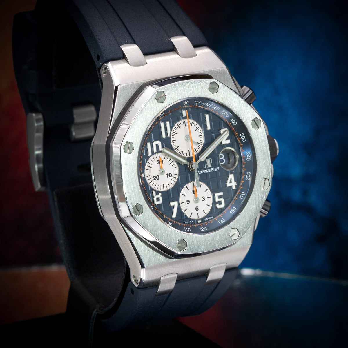Audemars Piguet Royal Oak Offshore Chronograph 26470ST Navy Blue Full Set