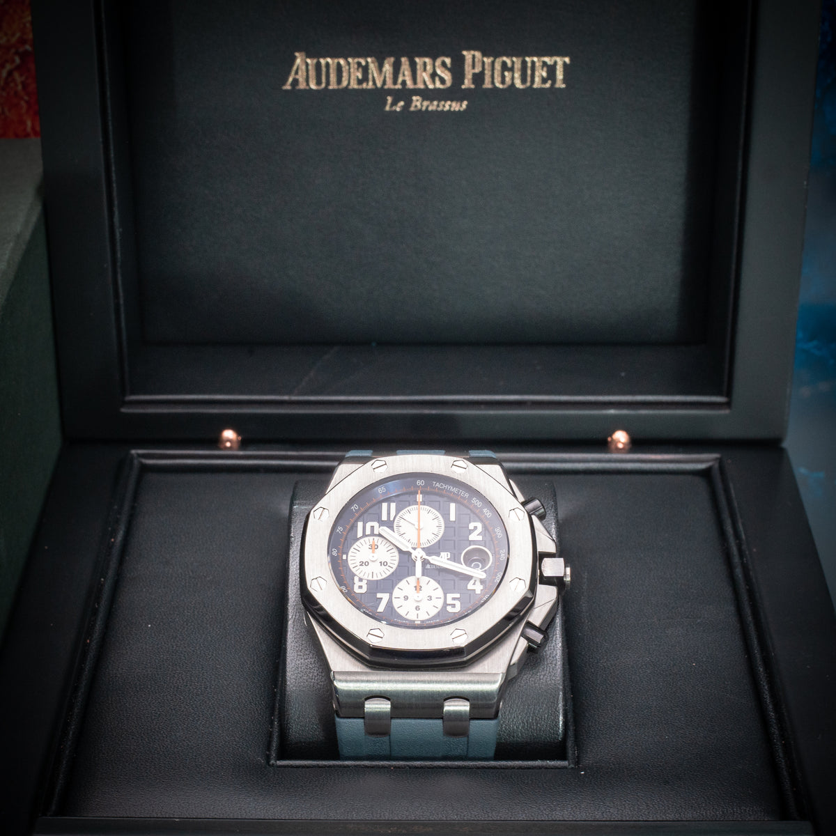 Audemars Piguet Royal Oak Offshore Chronograph 26470ST Navy Blue Full Set
