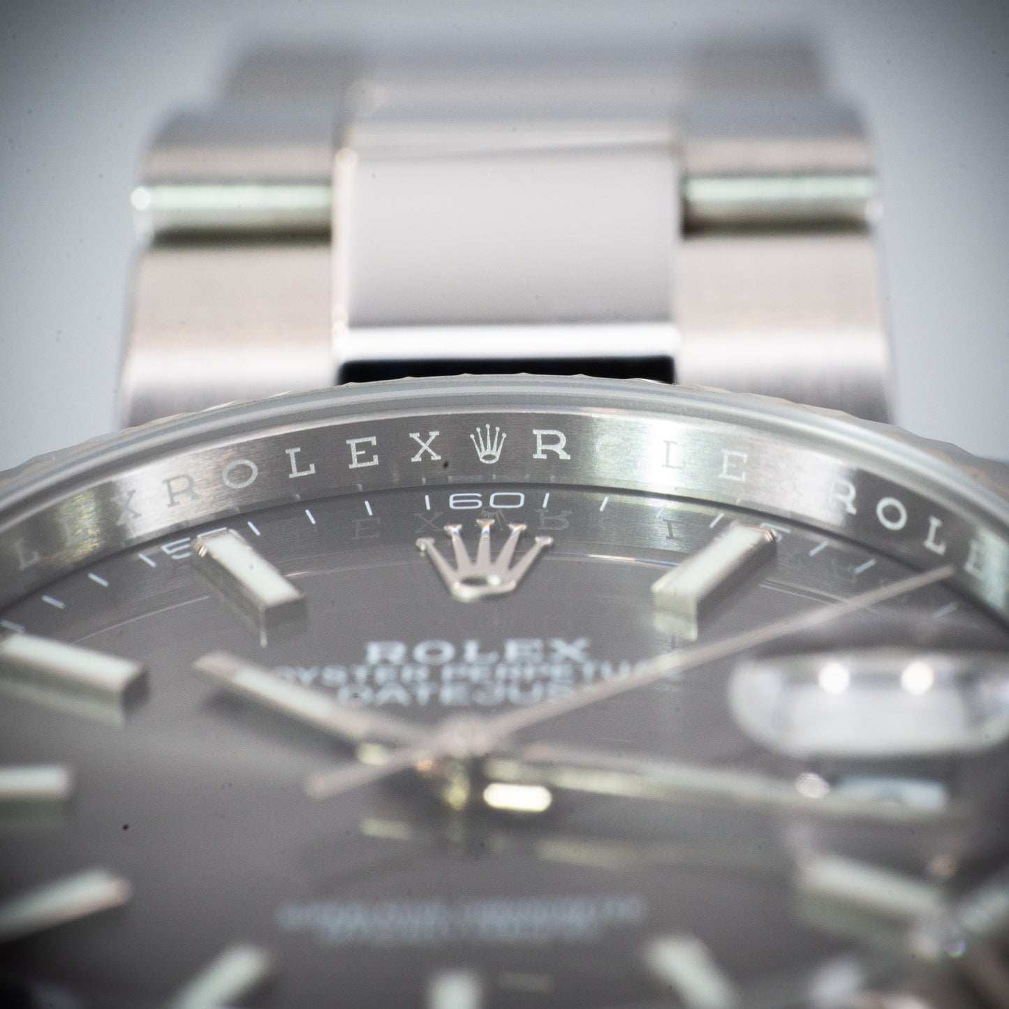2022 Rolex Datejust 126334 18K White Gold Fluted Bezel Oyster Rhodium Dial 41mm Full Set