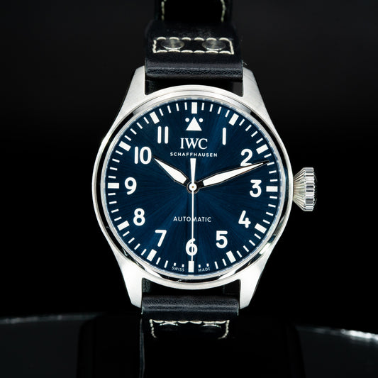 2022 IWC Big Pilot 43 IW329303 Blue Dial 43mm