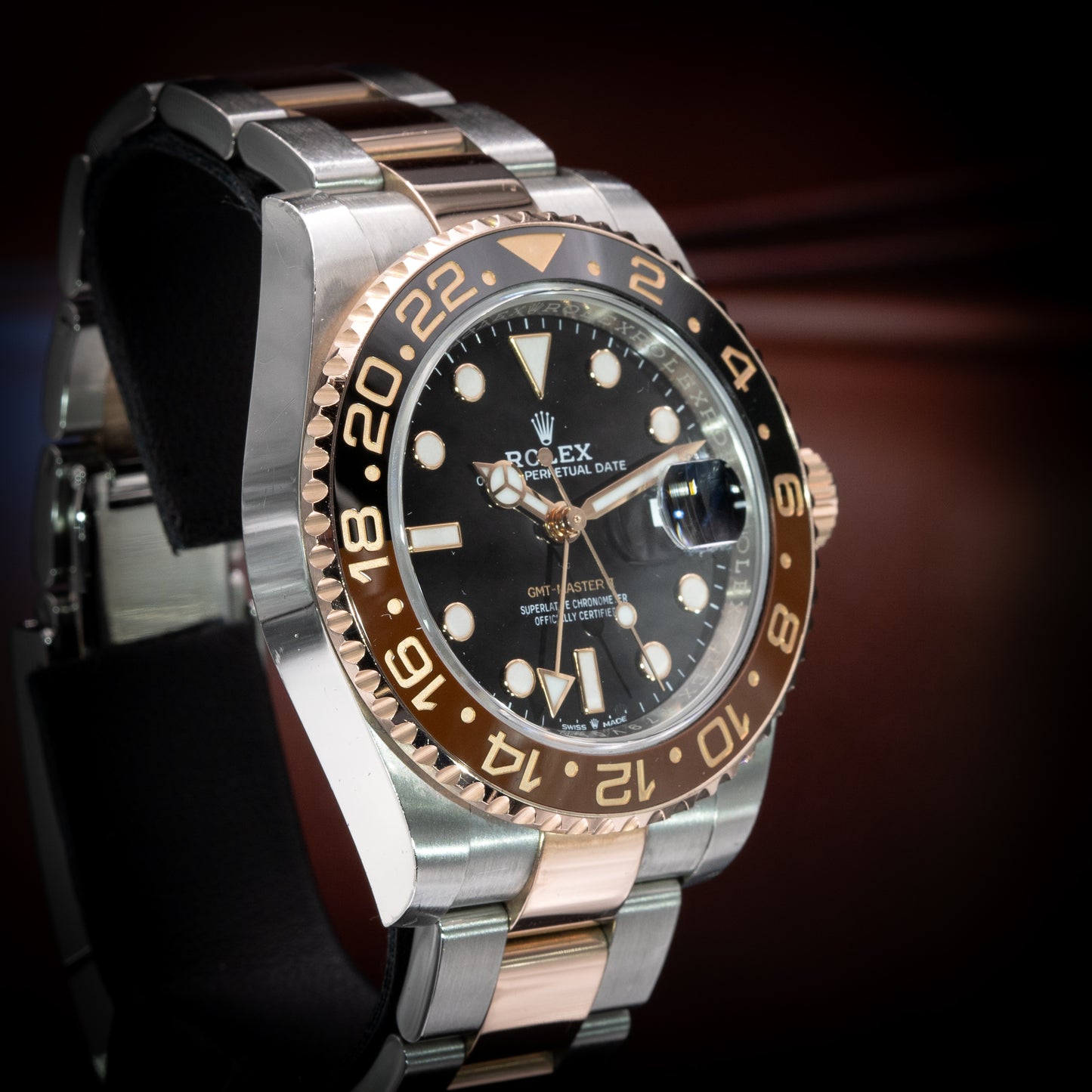 2023 Rolex GMT-Master II 126711CHNR “Root Beer” Everose Gold 40mm Full Set