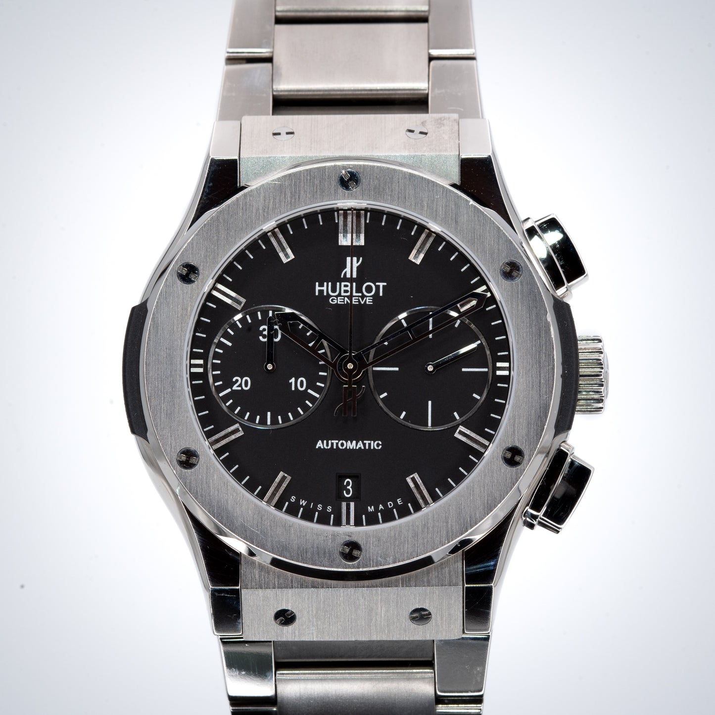 Hublot Classic Fusion 45mm Full Titanium Bracelet 521.NX.1170.NX Complete Set
