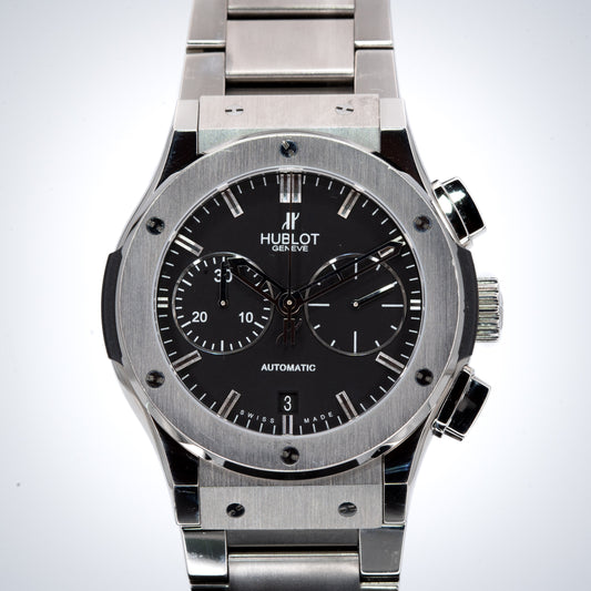 Hublot Classic Fusion 45mm Full Titanium Bracelet 521.NX.1170.NX Complete Set