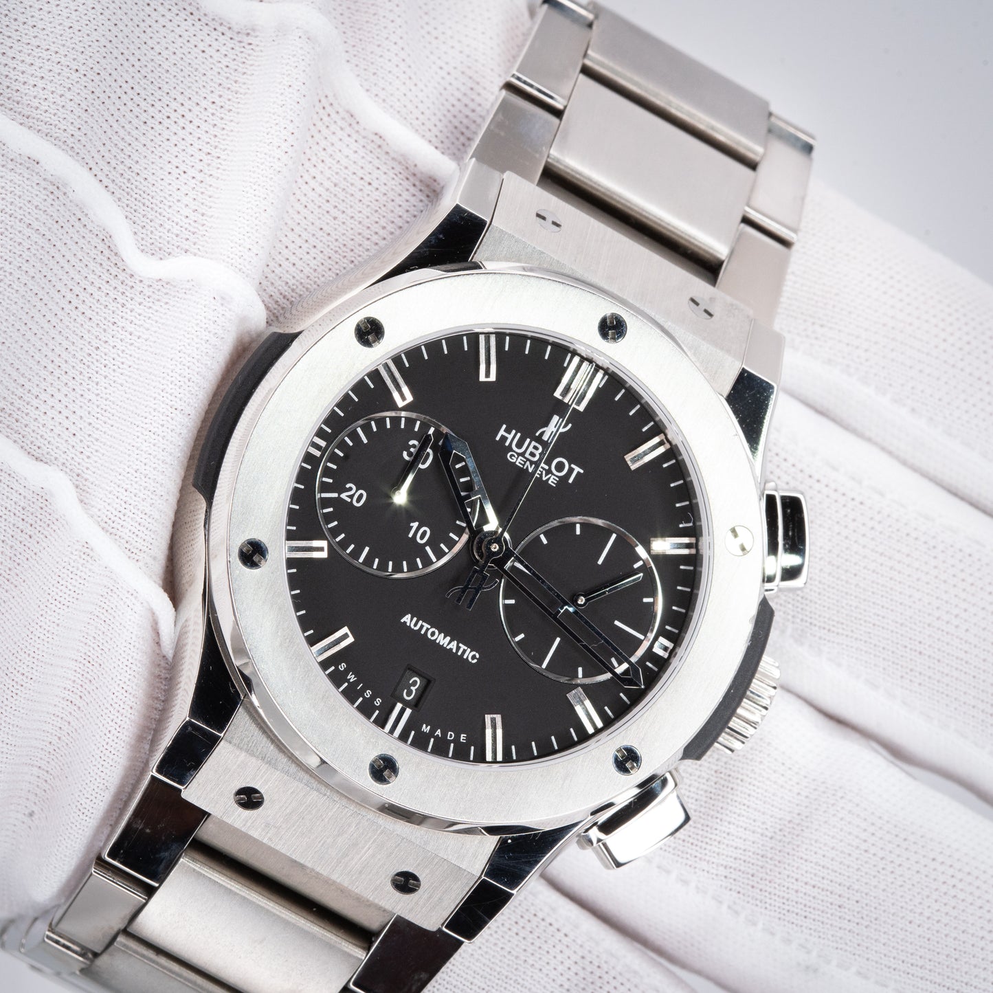 Hublot Classic Fusion 45mm Full Titanium Bracelet 521.NX.1170.NX Complete Set