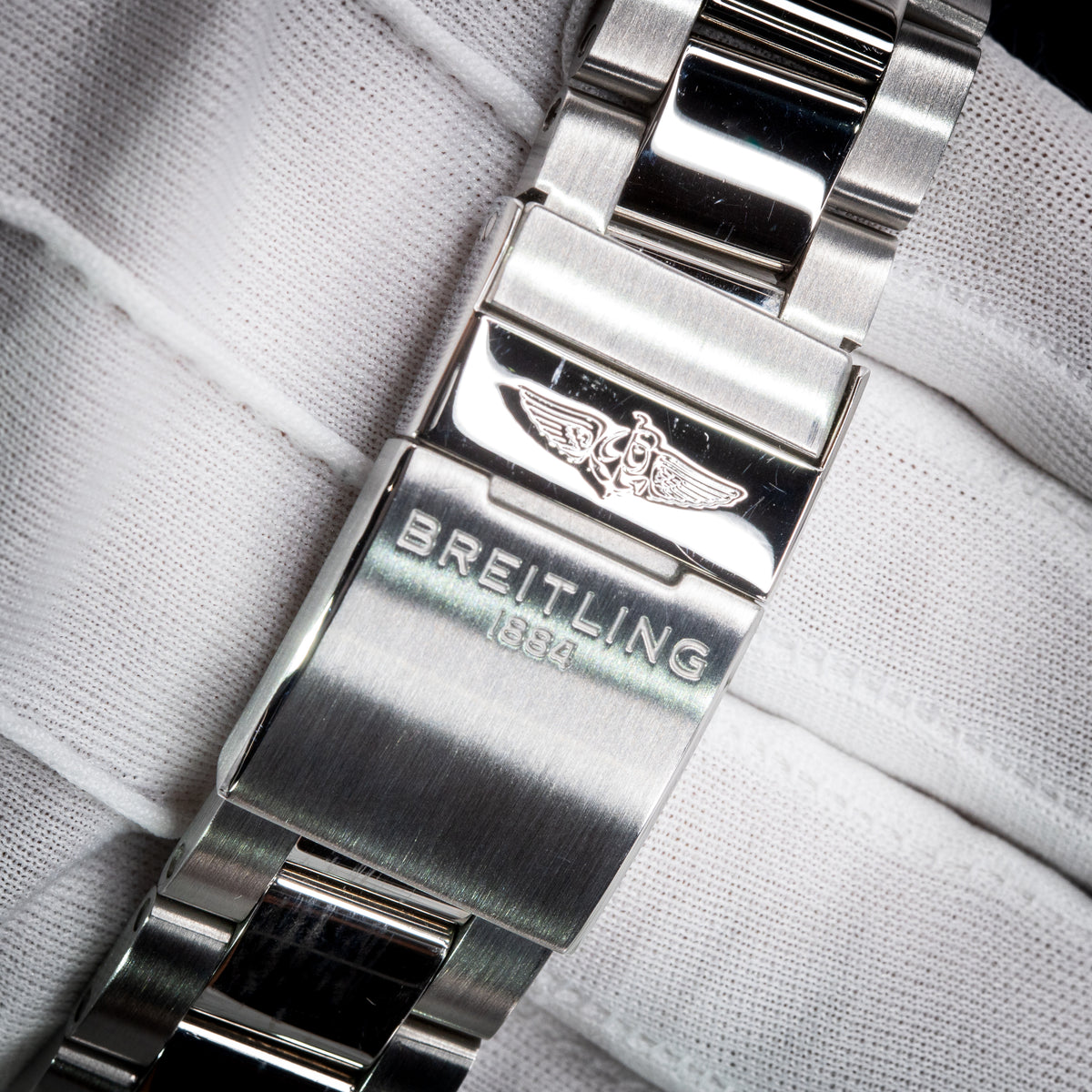 Breitling Avenger A17318101B1A1 A17318 43mm Black Dial Stainless Steel + Rubber Strap