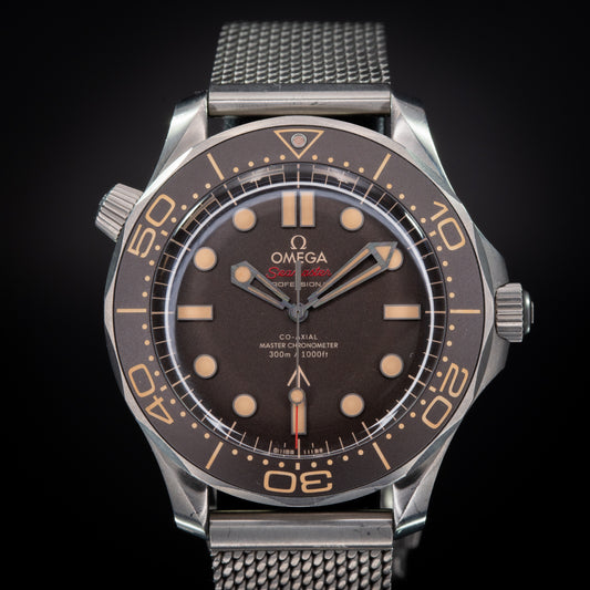 2022 Mint Omega Seamaster 300m No Time To Die Titanium 42mm 210.90.42.20.01.001