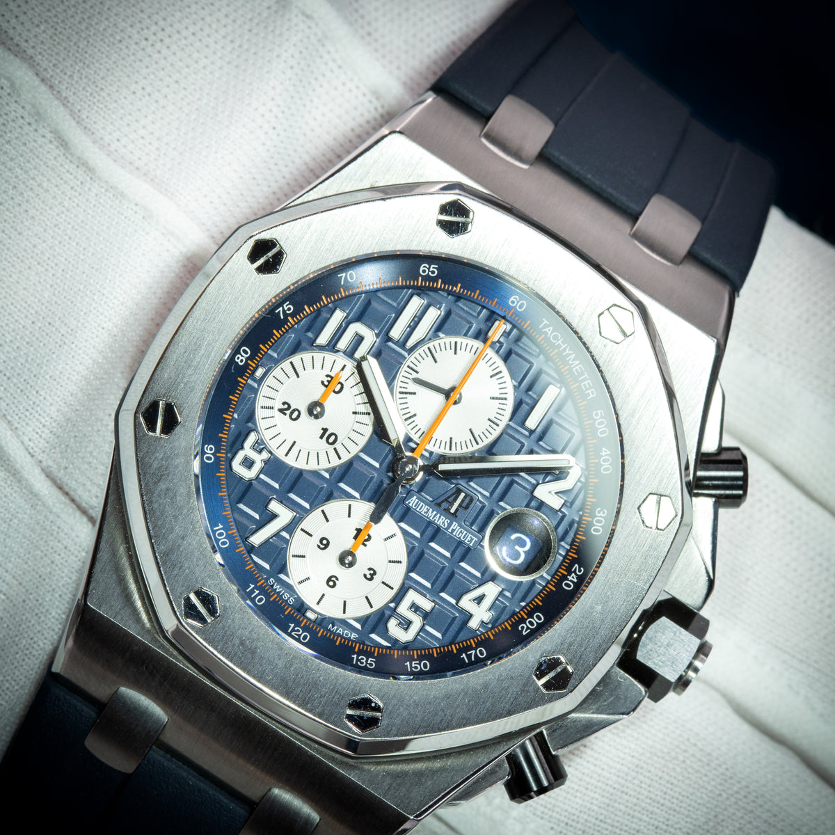 Audemars Piguet Royal Oak Offshore Chronograph 26470ST Navy Blue Full Set