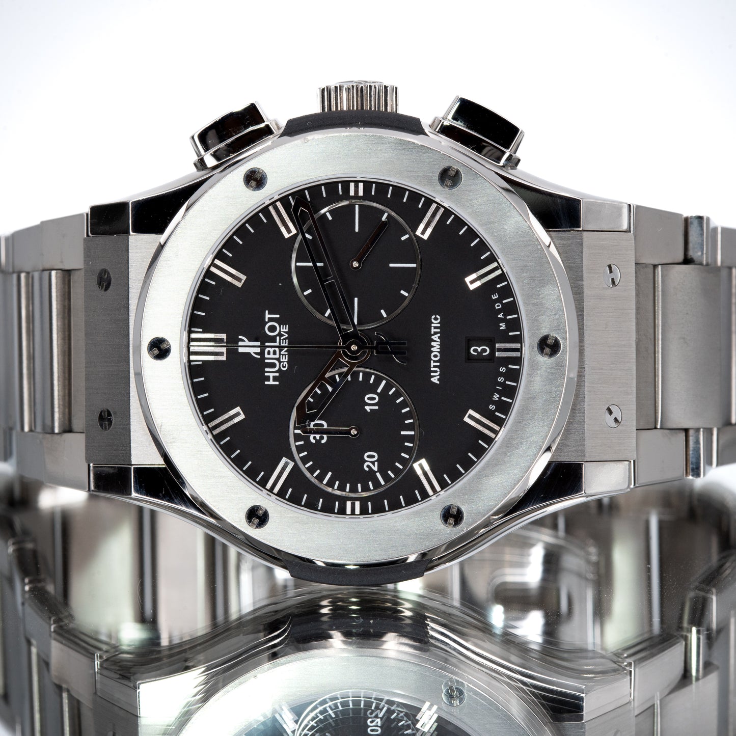 Hublot Classic Fusion 45mm Full Titanium Bracelet 521.NX.1170.NX Complete Set