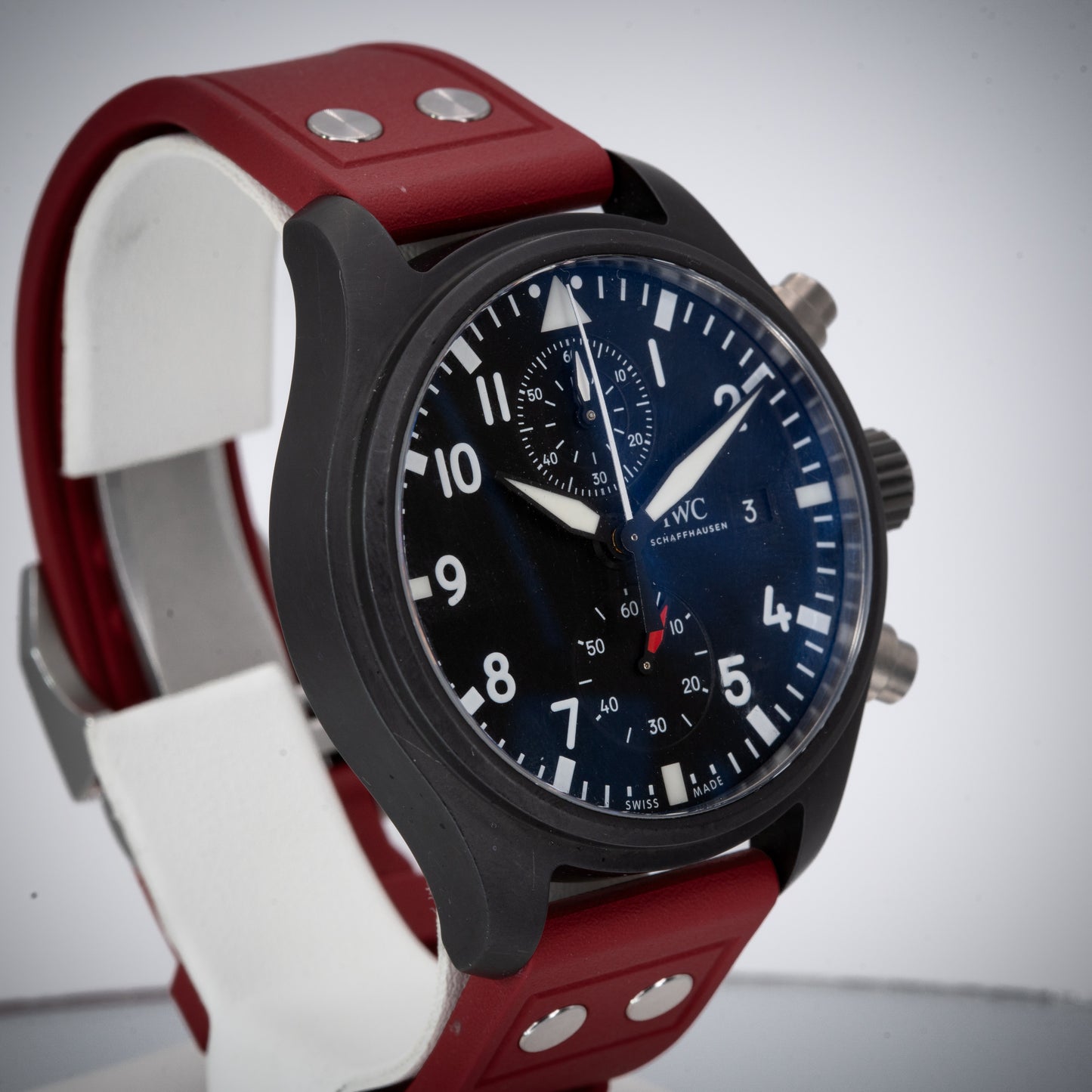 IWC Top Gun Pilot Chronograph IW389001 Ceramic 44.5mm Automatic Full Set 2019