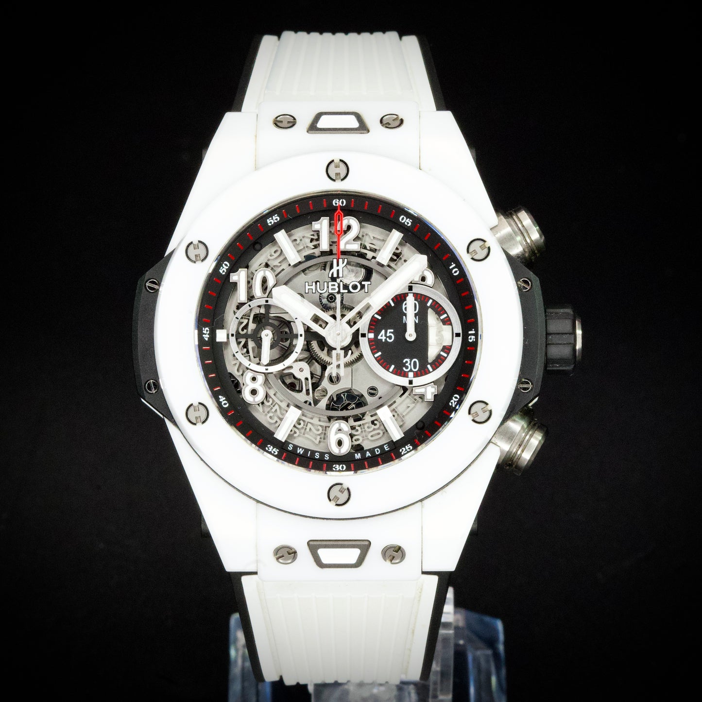 Hublot Big Bang Unico White Ceramic 45mm 411.HX.1170.RX