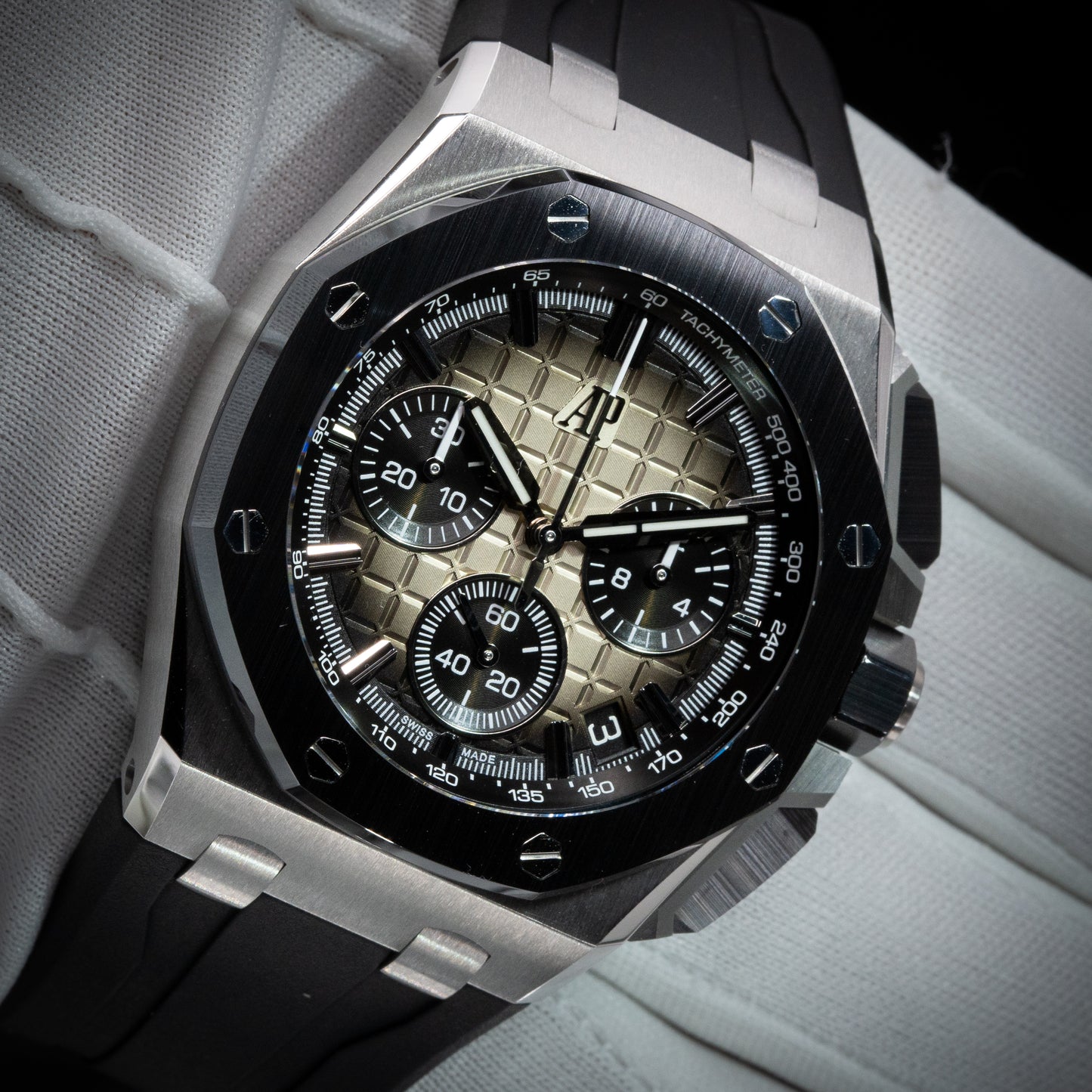 Audemars Piguet Royal Oak Offshore 26420SO.OO.A600CA Smoked Taupe Dial 26420SO