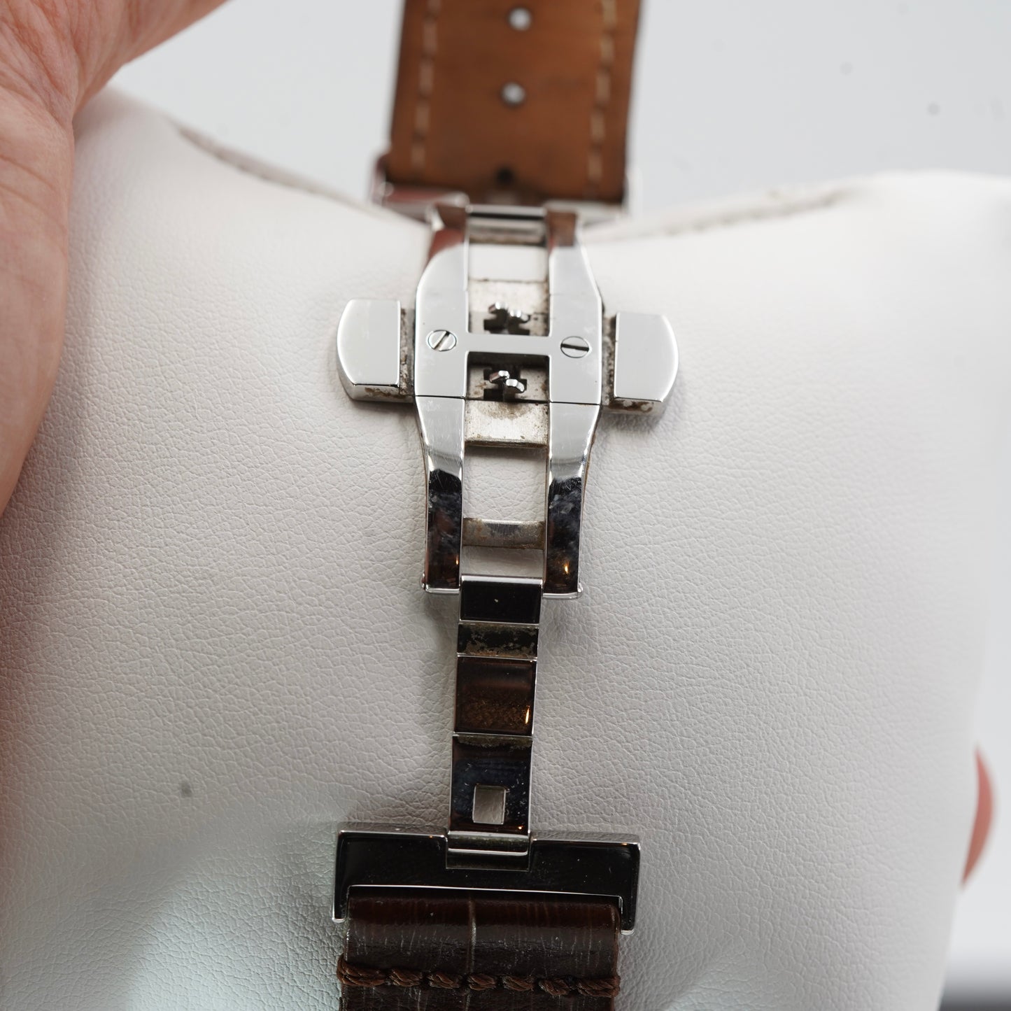 Bulova Calibrator Accutron White Dial Stainless Steel Men's Watch  ACCUTRON-63B160