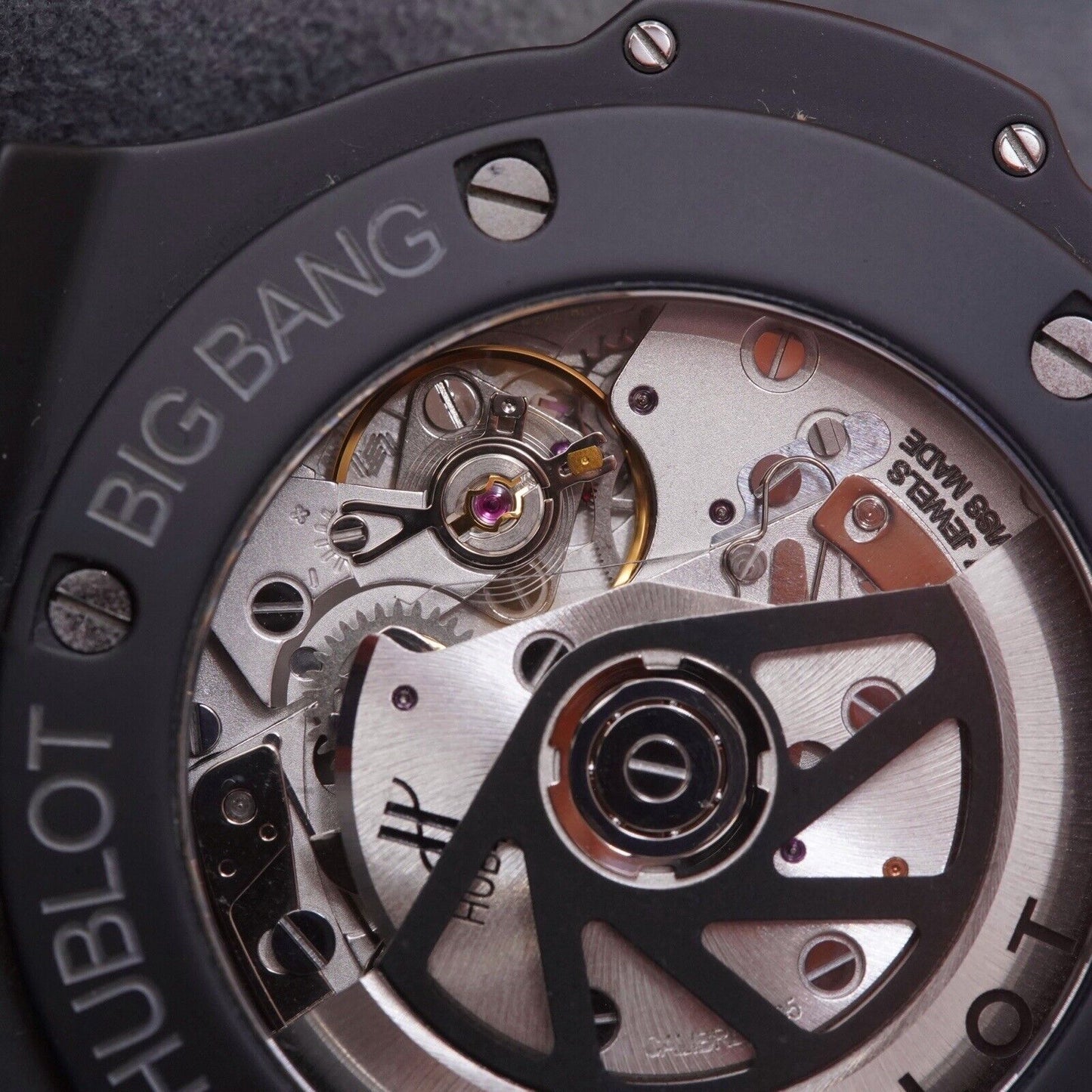 Hublot Big Bang 44mm Ceramic Blue Chronograph  301.CI.7170.LR - 2 Bands, Box & w
